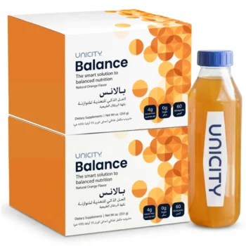 باقة بلانس من يونيستي (Unicity Balance) الثنائية | مجموعة دعم الألياف الغذائية (120 ظرف)