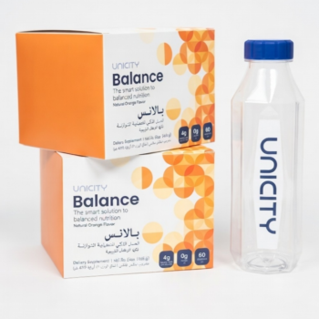 باقة يونيستي بلانس (Unicity Balance) الثنائية | مجموعة دعم الألياف الغذائية (60 ظرف)