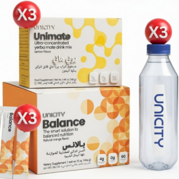 برنامج فيل جريت (Feel Great) لمدة 90 يوماً | باقة الدعم الغذائي المتكاملة (Unimate + Balance)